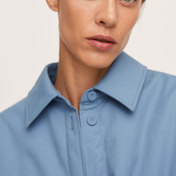 Pernille Teisback x Mango - Oversized Overshirt With Pockets - Picture 6 of 8
